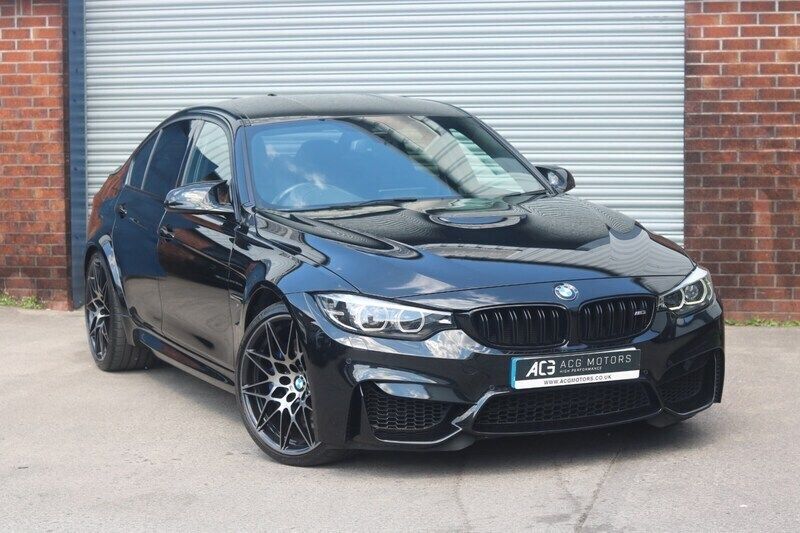 Black Used 2018 BMW M3 Competition Edition Sedan | £40,990 (Expensive) - Image 1/4