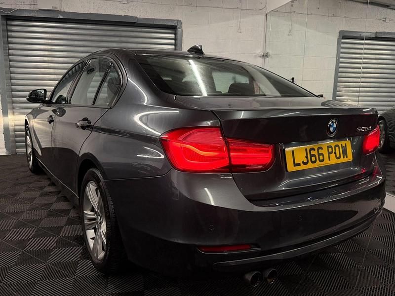 Begagnad BMW 320 Sport Line 2016 Grå Sedan