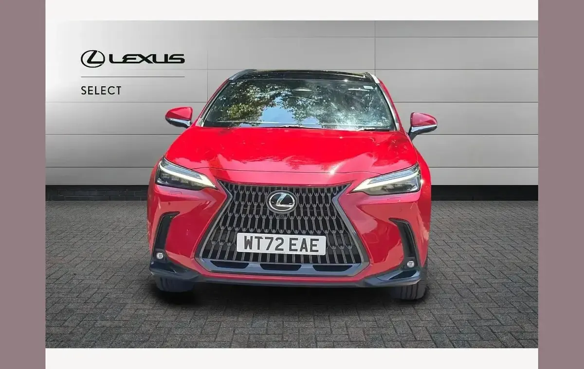 Used Lexus NX350h 245 HP (180 kW) 2022 Red SUV