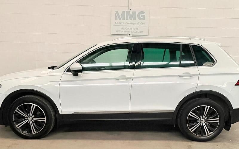 Used VW Tiguan SE 150 HP (110 kW) 2017 White SUV