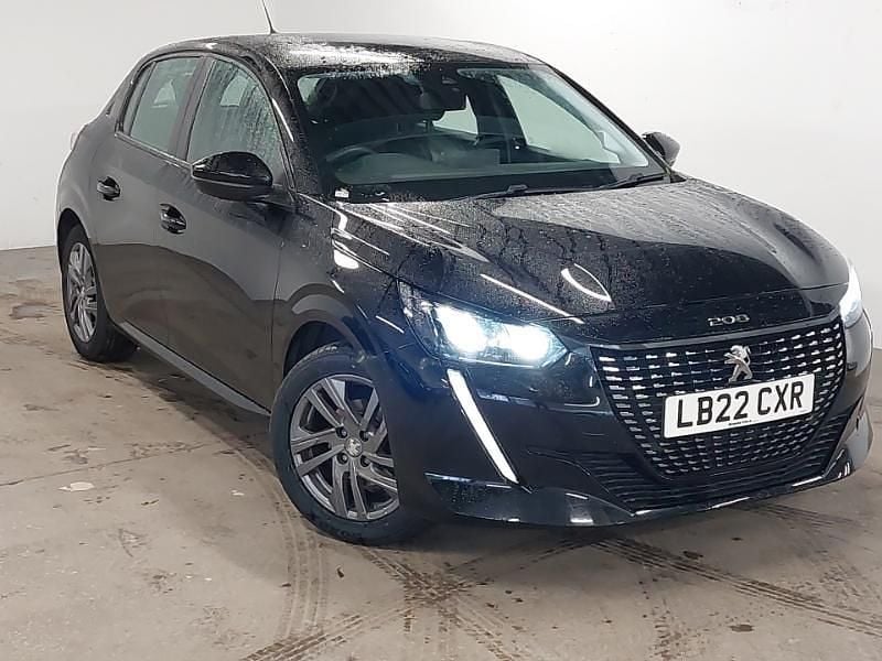 Black Used 2022 Peugeot 208 Active Premium Hatchback | £12,698 (Fair price) - Image 1/4