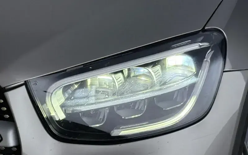 Used Mercedes GLC220 AMG line 194 HP (142 kW) 2019 Silver SUV
