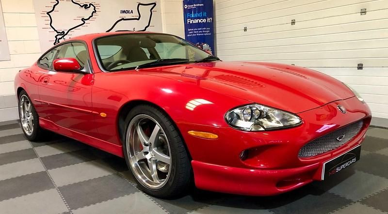 Used Jaguar XKR Supercharged 1998 Red Coupe