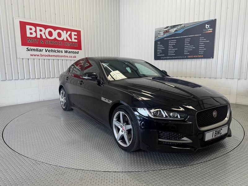 Black Used 2017 Jaguar XE R-Sport Sedan | £9,490 (Fair price) - Image 1/4