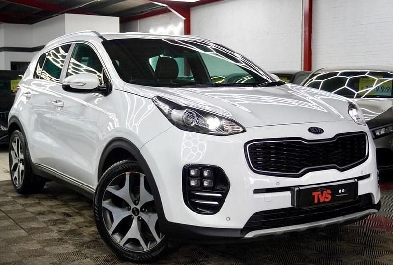 Used Kia Sportage GT-Line 114 HP (83 kW) 2018 White SUV