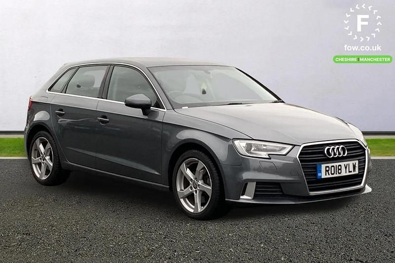 Used Audi A3 Sportback Sport 190 HP (139 kW) 2018 Grey Hatchback