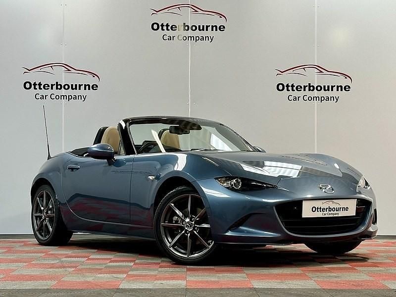 Used Mazda MX5 Inclusive 160 HP (117 kW) 2016 Blue Cabriolet