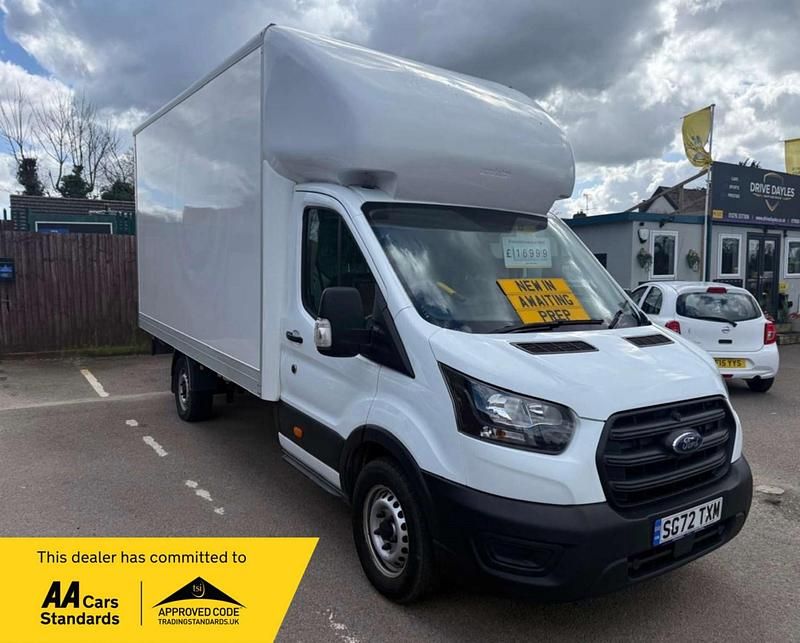 Begagnad Ford Transit 130 HK (95 kW) 2022 Vit Cab