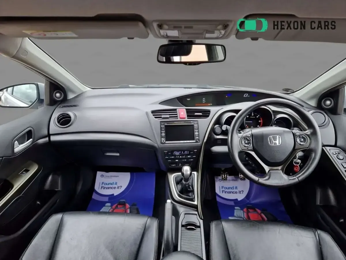 Begagnad Honda Civic EX 120 HK (88 kW) 2013 Silver Halvkombi