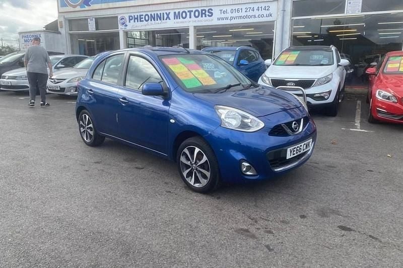 Blue Used 2016 Nissan Micra Tekna Hatchback | £4,995 (Fair price) - Image 1/1