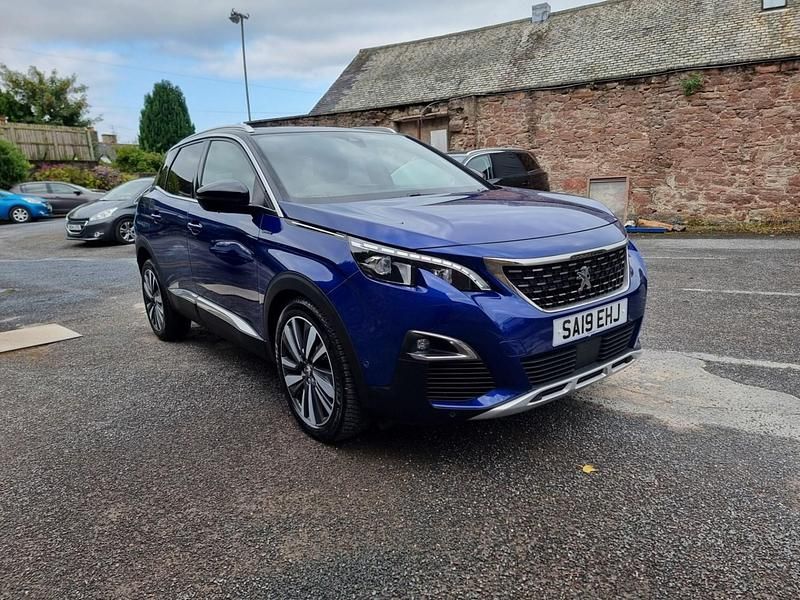 Blue Used 2019 Peugeot 3008 Premium Hatchback | £11,288 (Fair price) - Image 1/4