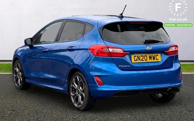 Used Ford Fiesta ST-Line 101 HP (74 kW) 2019 Blue Hatchback