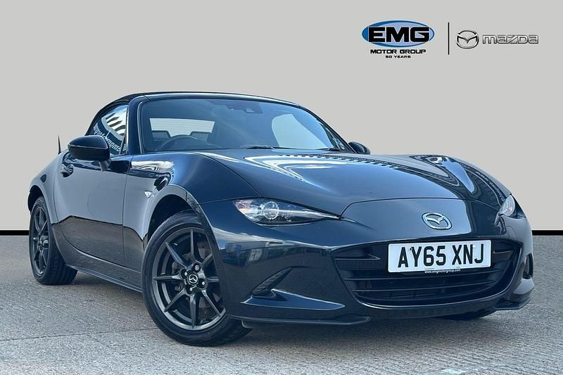Black Used 2015 Mazda MX5 Inclusive Cabriolet | £10,995 (Fair price) - Image 1/3