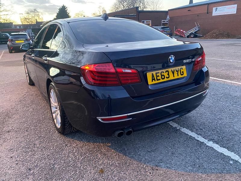 Used BMW 520 Luxury Line 2013 Blue Sedan