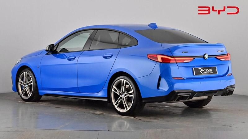 Used BMW M235 Comfort Edition 306 HP (225 kW) 2022 Blue Coupe