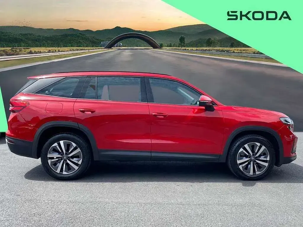 Used Skoda Kodiaq SE 150 HP (110 kW) 2025 Red SUV