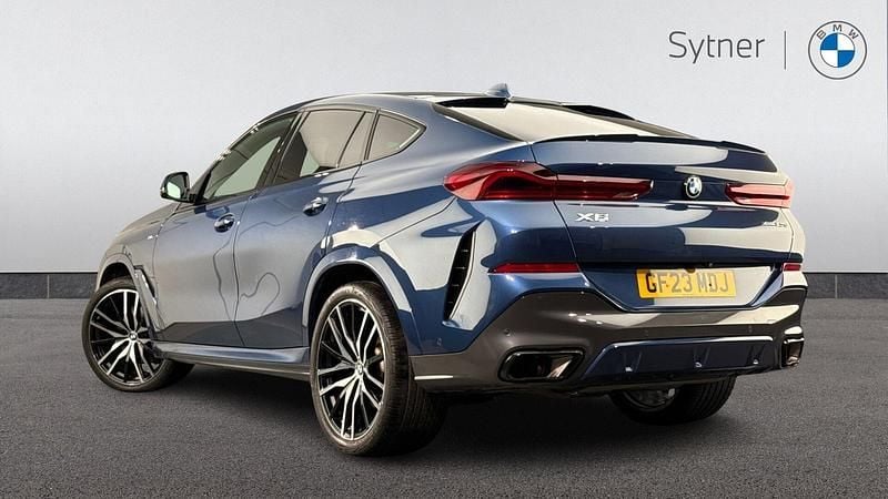 Used BMW X6 M Sport 340 HP (250 kW) 2023 Blue SUV