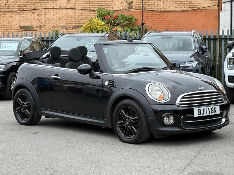 Black Used 2011 Mini Cooper Cabriolet Cabriolet | £3,540 (Fair price) - Image 1/4