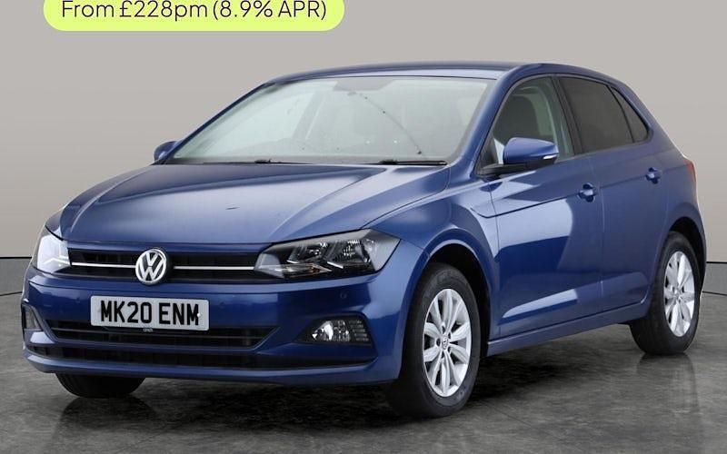 Usado VW Polo Match 95 HP (69 kW) 2020 Azul Citadino