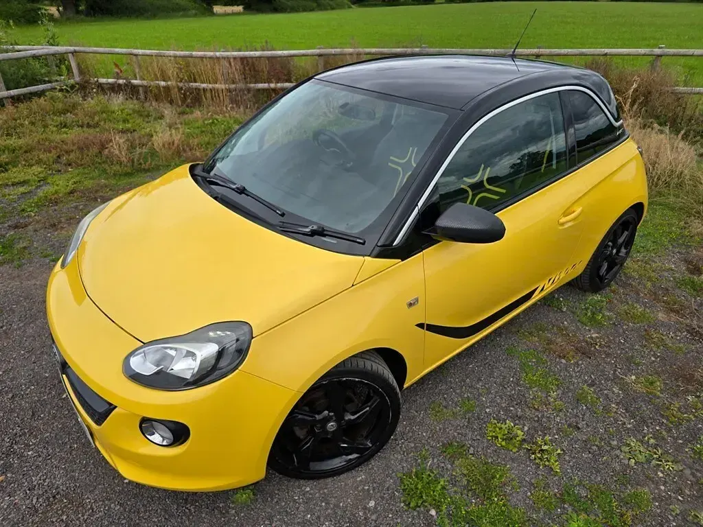 Used Vauxhall Adam Slam 100 HP (73 kW) 2013 Yellow Hatchback