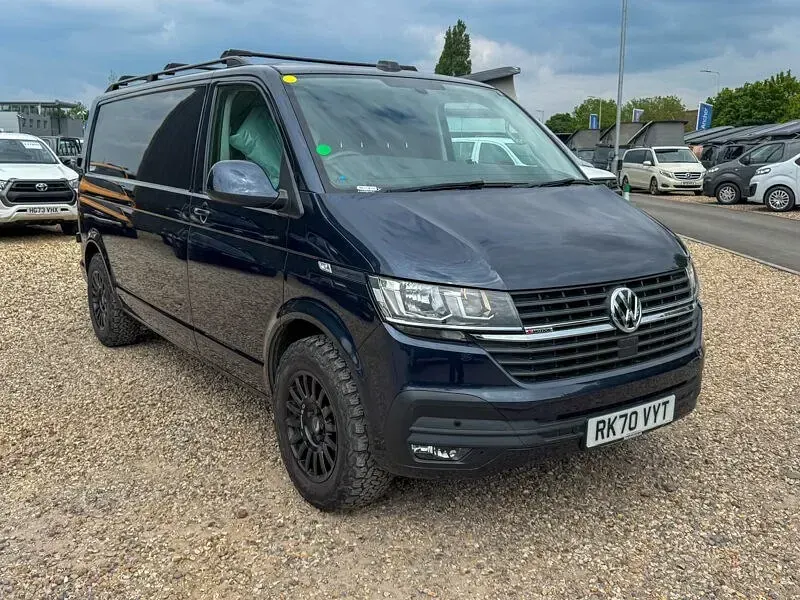 Second-hand VW Transporter Highline 2020 Albastru Van