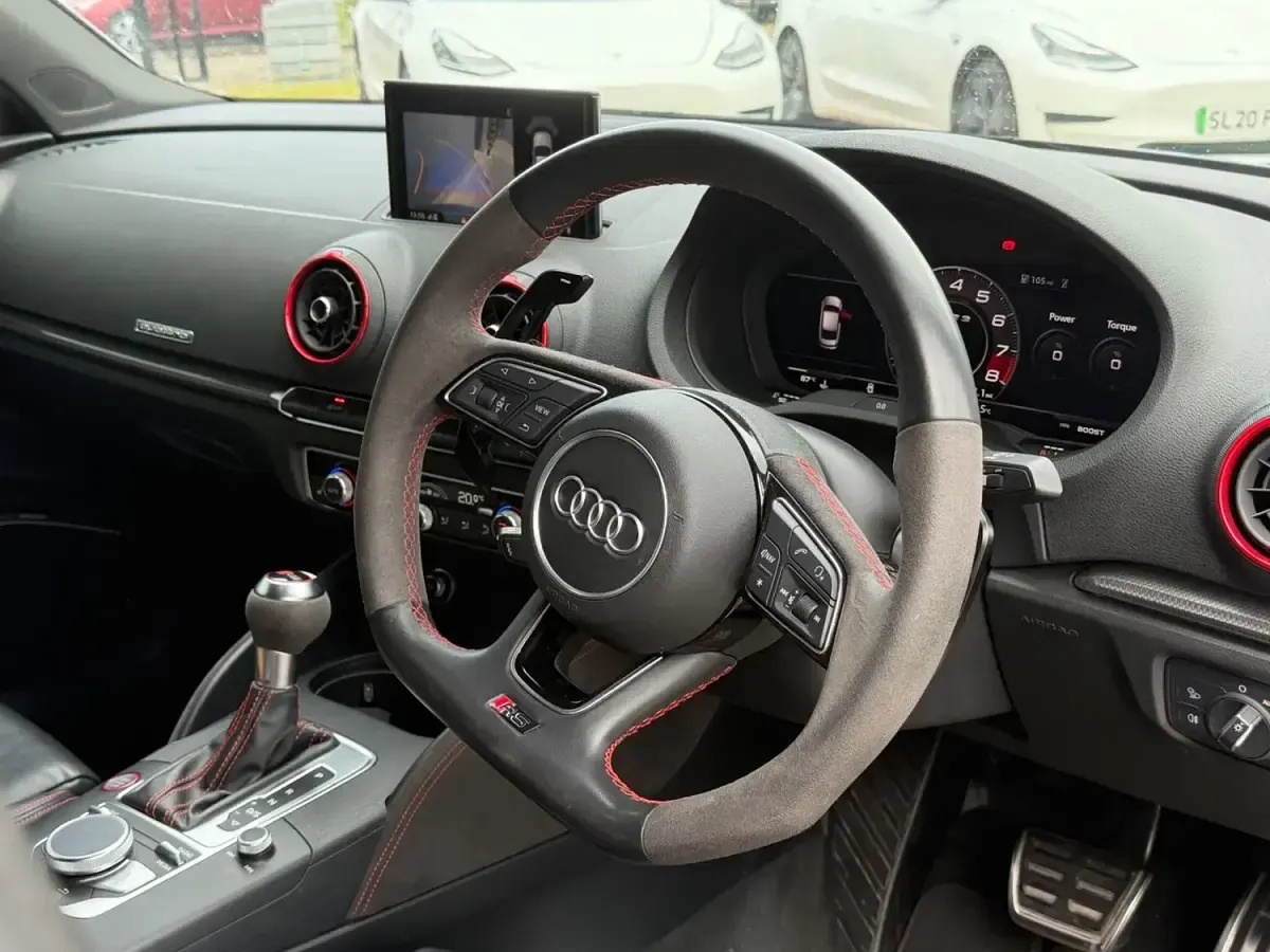 Used Audi RS3 Advanced 400 HP (294 kW) 2018 Blue Sedan