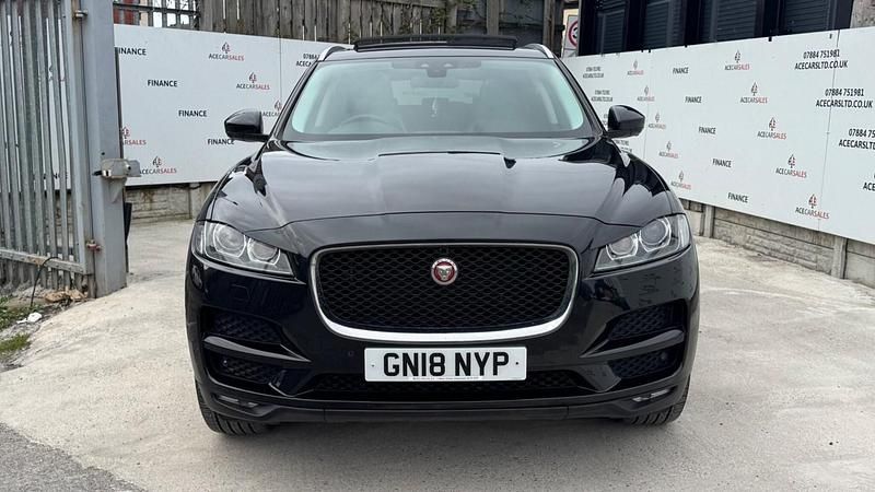 Used Jaguar F-Pace Portfolio 2018 Black SUV