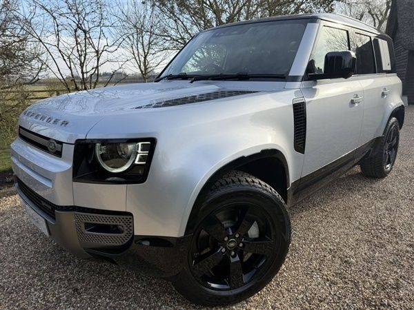 Silver Used 2022 Land Rover Defender Black Edition SUV | £70,788 - Image 1/1