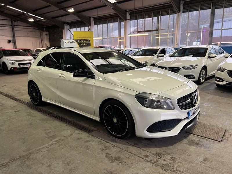 Used Mercedes A160 AMG line 2016 White Hatchback