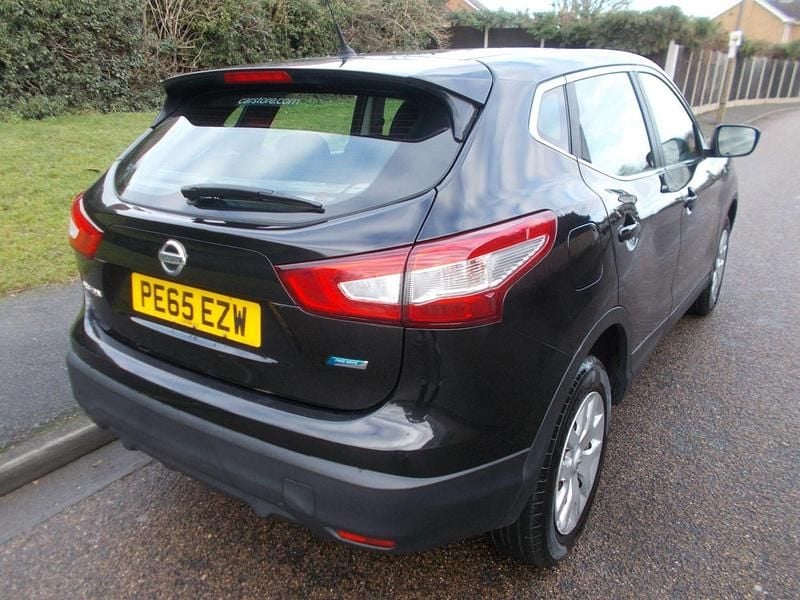 Used Nissan Qashqai Visia 110 HP (80 kW) 2015 Black SUV