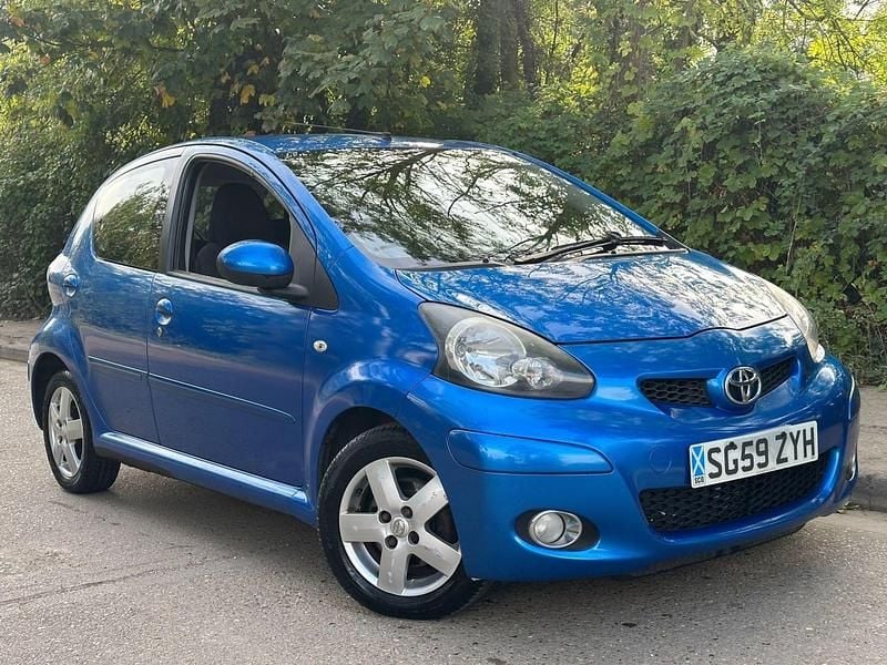 Used Toyota Aygo 2009 Blue Hatchback
