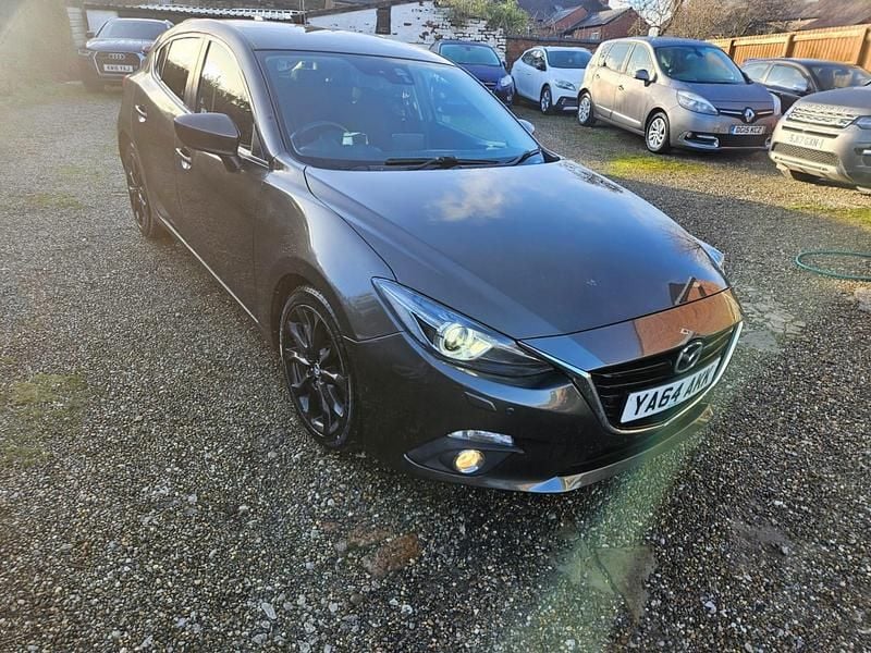 Flash grey mica Used 2015 Mazda 3 Inclusive Hatchback | £5,295 (Fair price) - Image 1/4