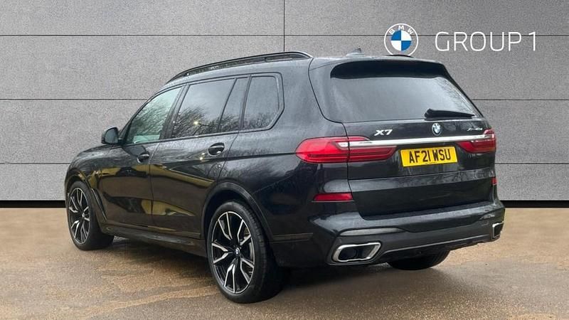 Used BMW X7 M Sport 340 HP (250 kW) 2021 Black SUV