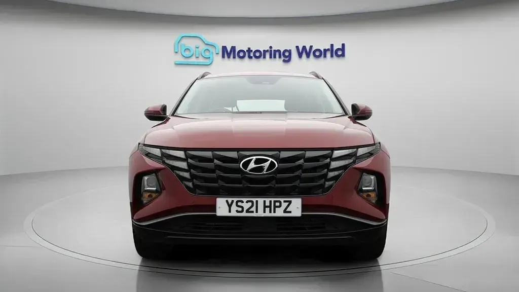 Begagnad Hyundai Tucson SE 230 HK (169 kW) 2021 Röd SUV
