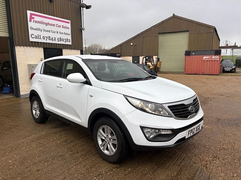 Begagnad Kia Sportage 133 HK (97 kW) 2012 Vit SUV