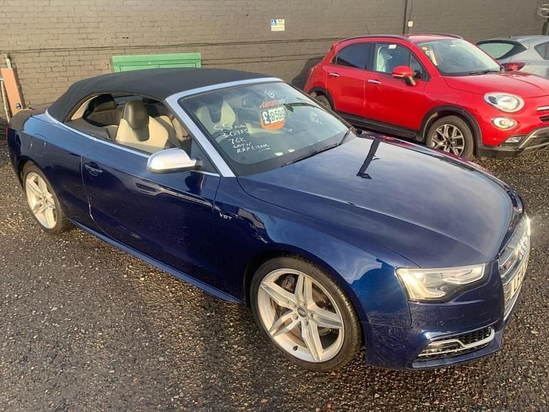 Blue Used 2014 Audi A5 Cabriolet Cabriolet | £8,299 (Super price) - Image 1/4