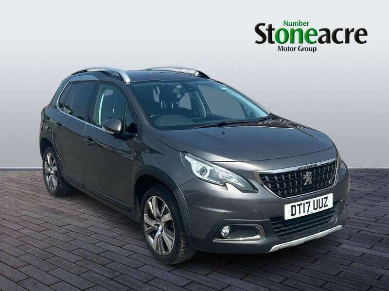 Grey Used 2017 Peugeot 2008 Allure SUV | £8,095 (Fair price) - Image 1/4