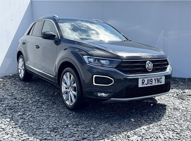 Grey Used 2019 VW T-Roc SEL SUV | £13,695 (Fair price) - Image 1/4
