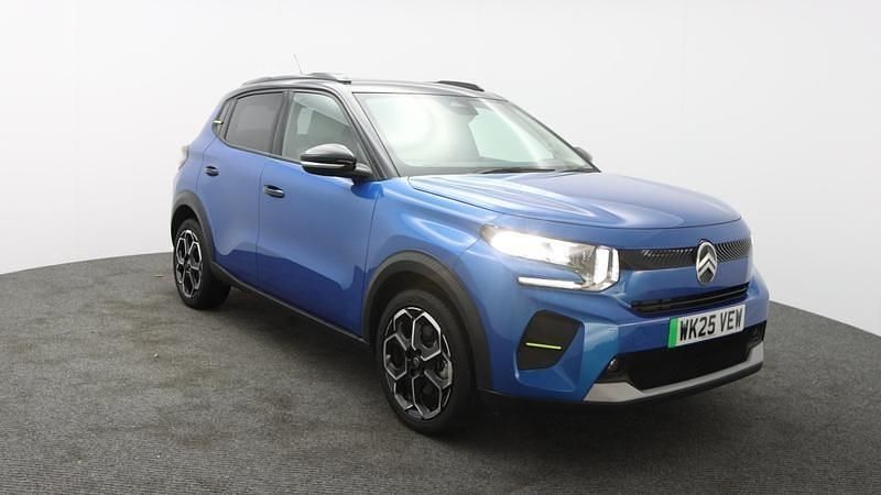 Used Citroën e-C3 83 kW (113 HP) 2025 Blue Hatchback