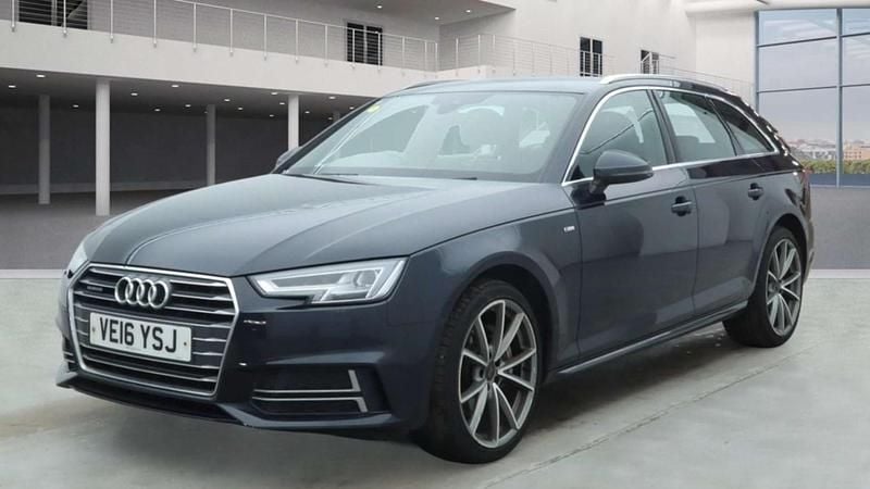 Used Audi A4 S-Line 190 HP (139 kW) 2016 Blue Estate
