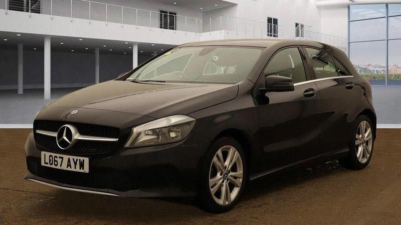 Black Used 2017 Mercedes A180 Hatchback | £9,300 (Good price) - Image 1/4