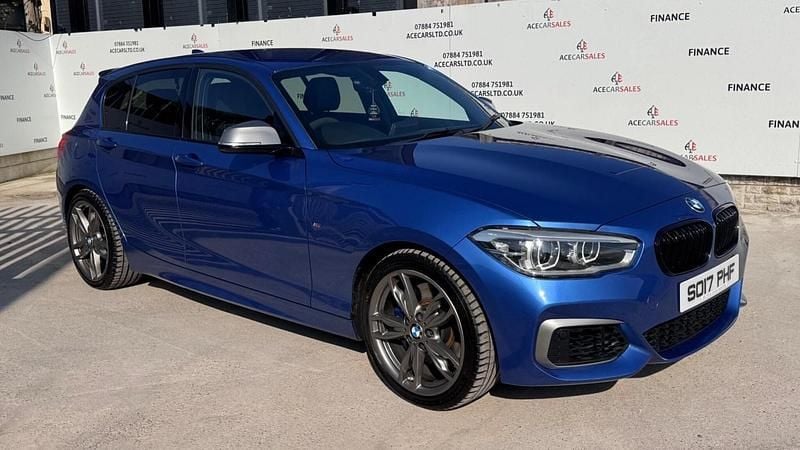 Used BMW M140 M Sport 2017 Blue Hatchback