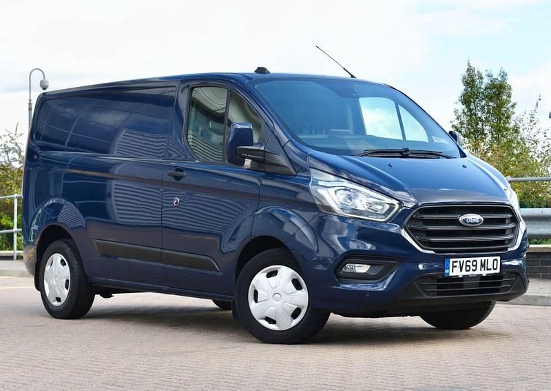 Blue Used 2020 Ford Transit Custom Trend Van | £13,500 (Good price) - Image 1/3