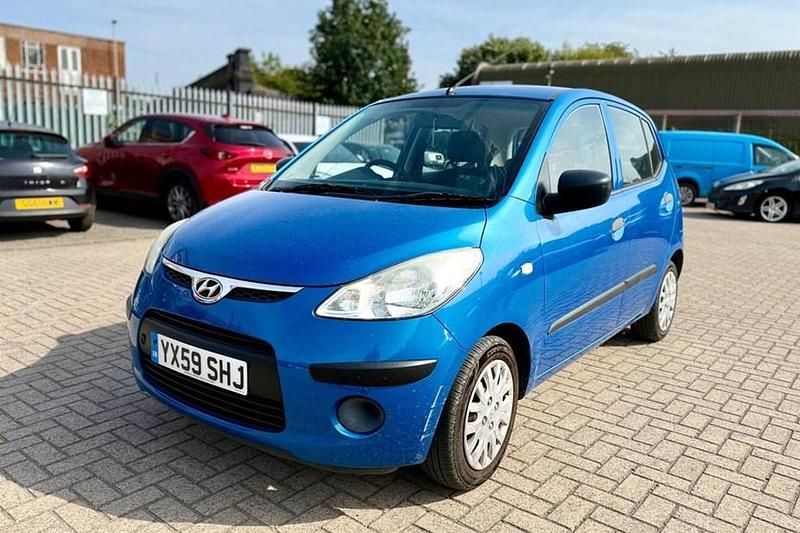 Blue Used 2009 Hyundai i10 Classic Hatchback | £1,195 (Fair price) - Image 1/1