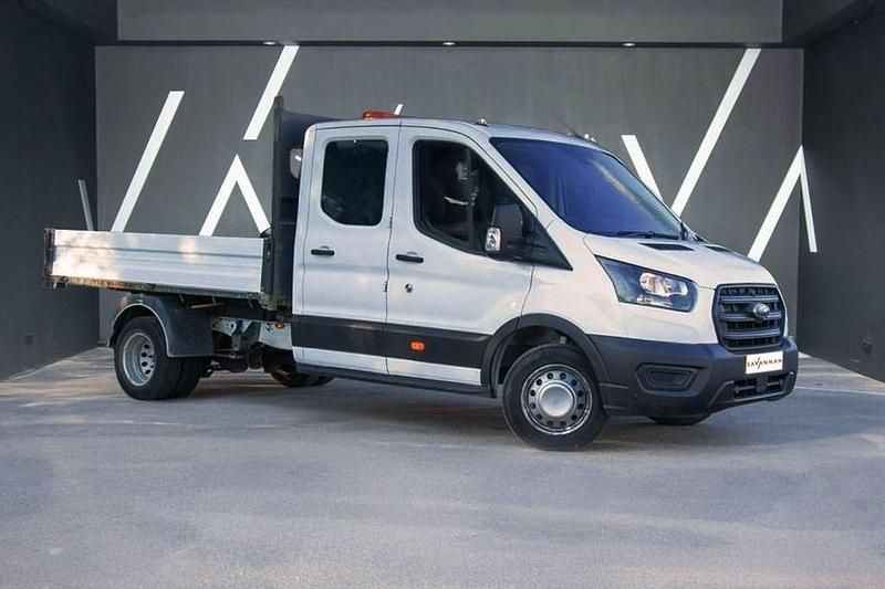 Used Ford Transit 130 HP (95 kW) 2021 White Cabriolet