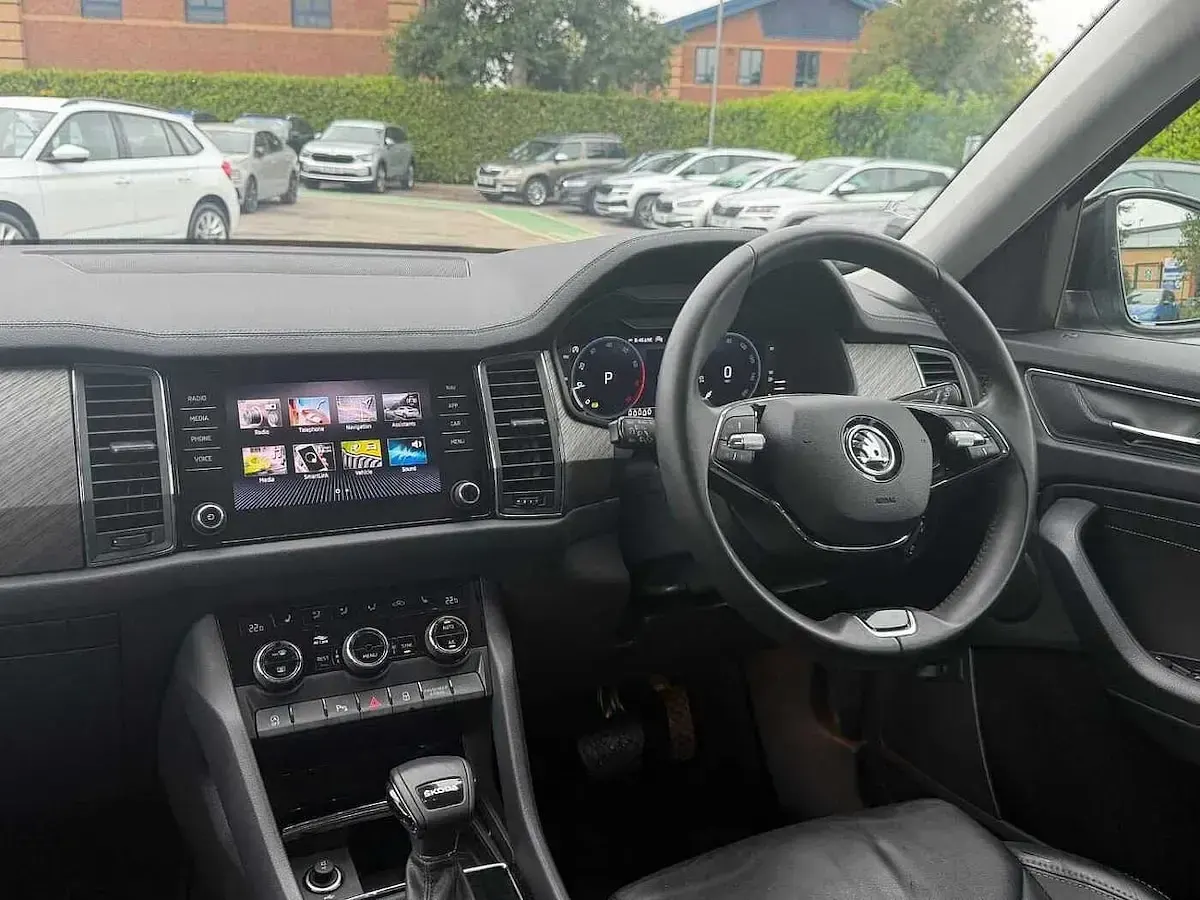 Used Skoda Kodiaq SE L Executive 110 HP (80 kW) 2024 Black SUV