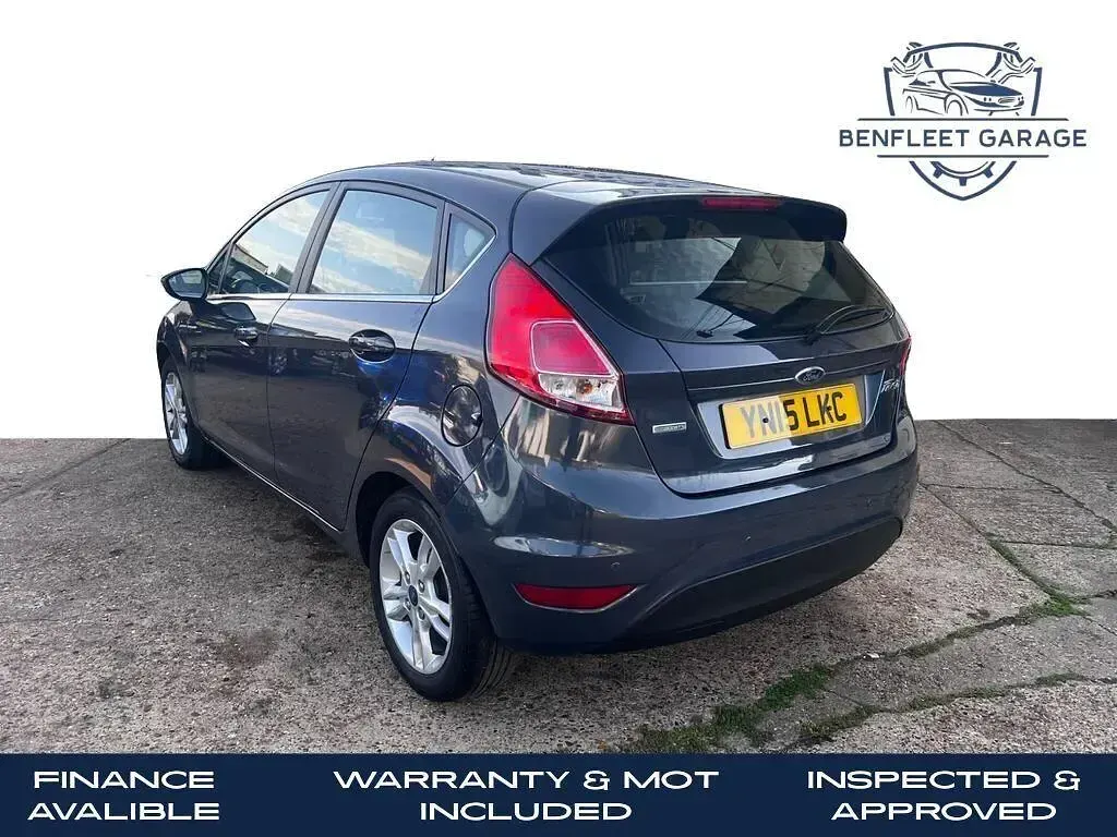 Used Ford Fiesta Zetec 2015 Grey Hatchback