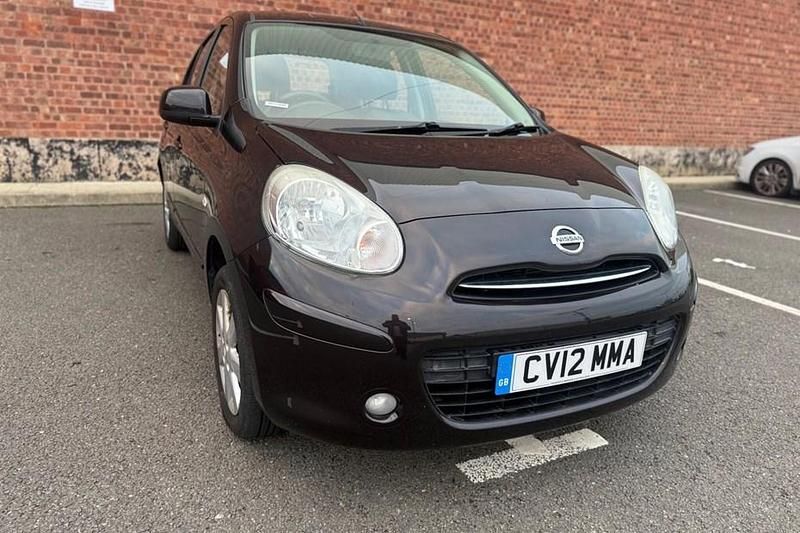 Black Used 2012 Nissan Micra Acenta Hatchback | £3,600 (Good price) - Image 1/1