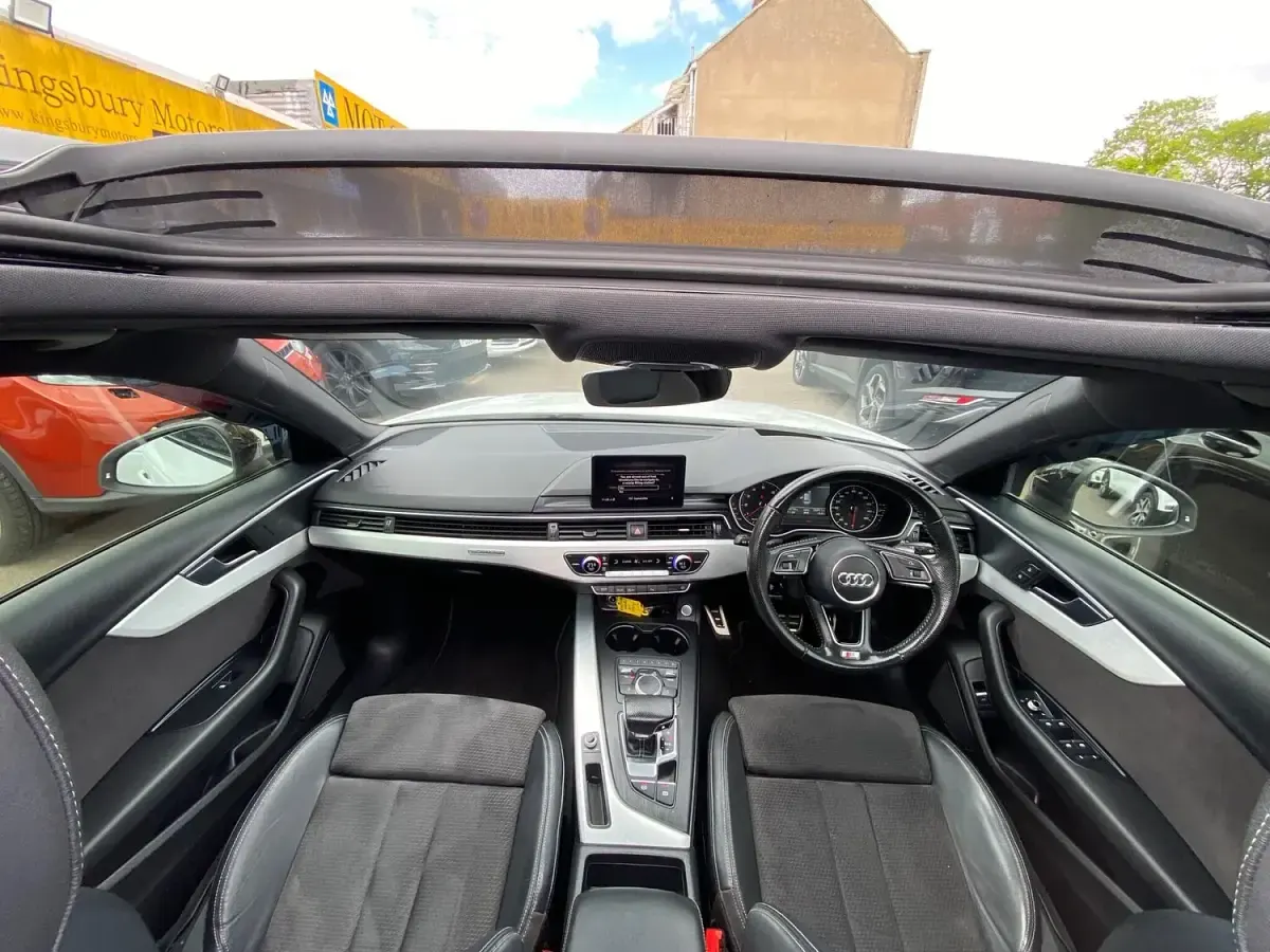 Used Audi A4 S-Line 252 HP (185 kW) 2017 White Estate