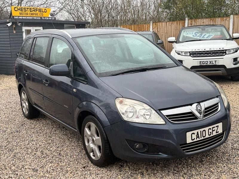 Blue Used 2010 Vauxhall Zafira MPV | £795 (Super price) - Image 1/4
